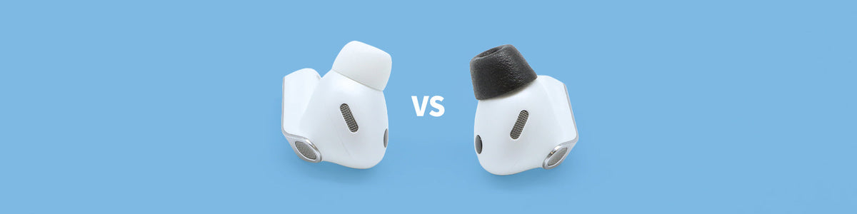 Silicon Ear Tips vs Foam Ear Tips