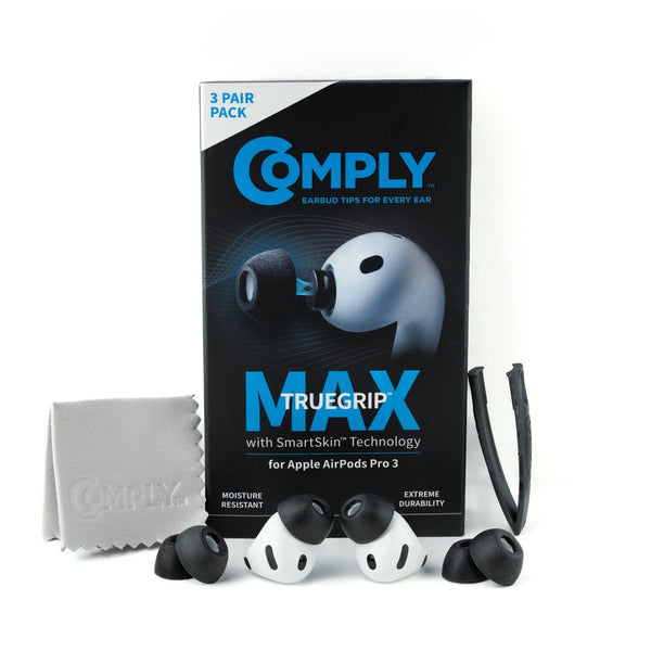 Apple AirPods Pro 3 本体 Complyチップ付 Premium Memory Foam Ear Tips for Apple AirPods Pro 3 – Comply Foam