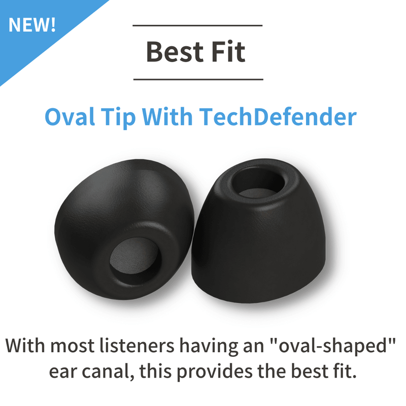 Comply 100 Series | Foam Ear Tips for Etymotic, Westone, ISOtunes & More Original / Small / TechDefender